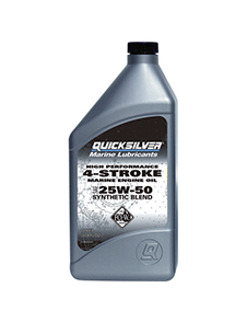 Quicksilver 4-Stroke Syntetic Blend, 25W50, 1л